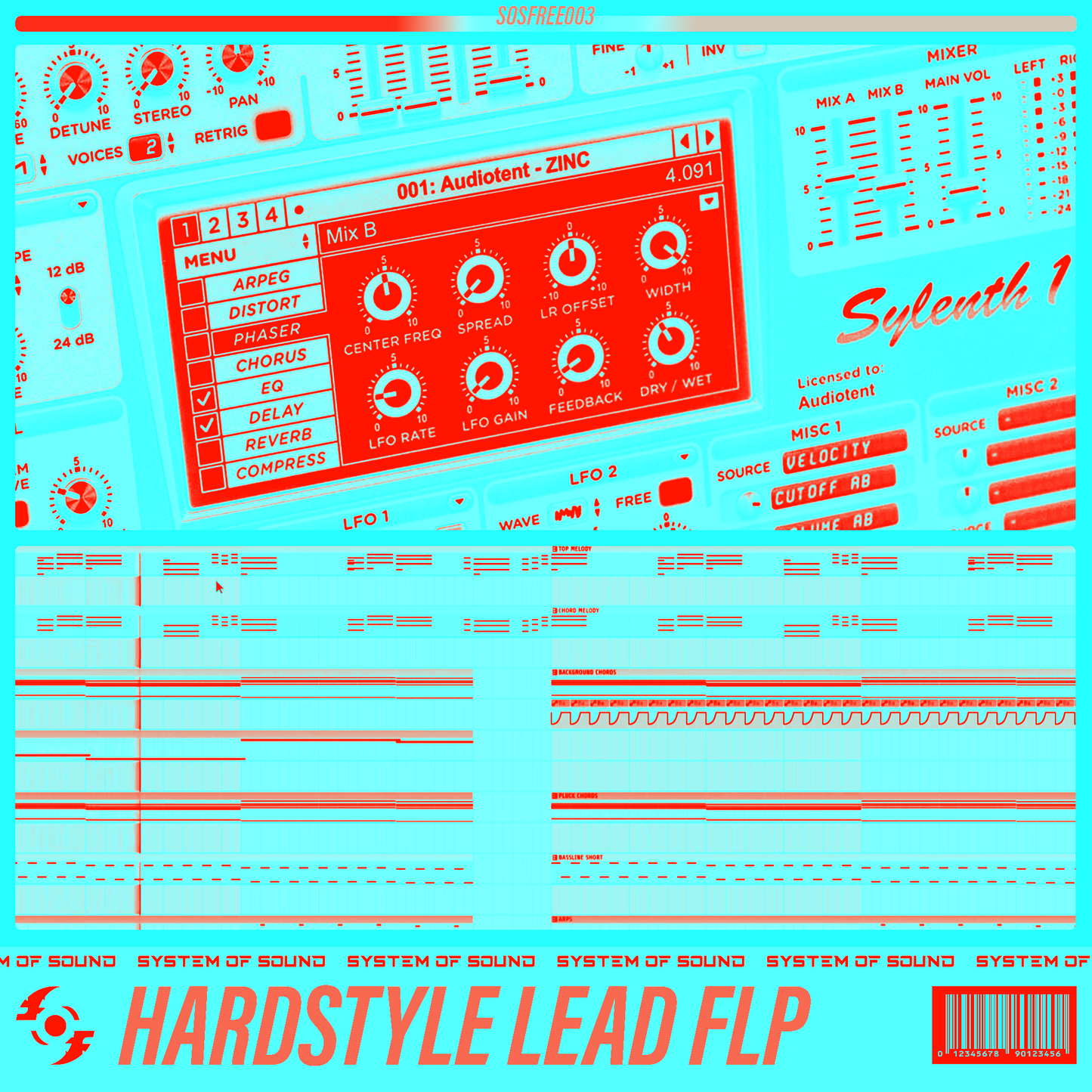 [SOS FREE] Hardstyle lead FLP